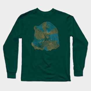 Mount Shasta (no text) Long Sleeve T-Shirt